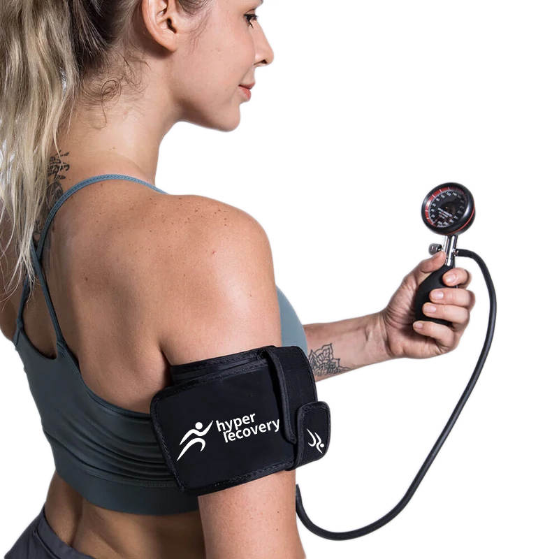 health professional in blood flow restriction bfr training blood flow restricted exercise